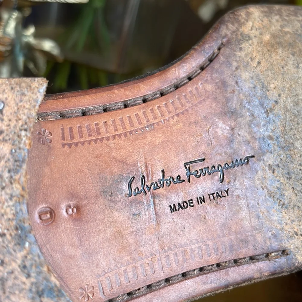 Salvatore Ferragamo Cap-Toe Oxfords